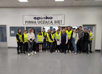 Wizyta studentów kierunku Logistyka w przedsiębiorstwie SPINKO w Lesznie