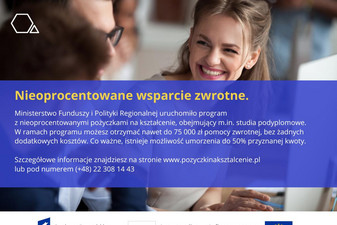 Program nieoprocentowanych pożyczek na kształcenie